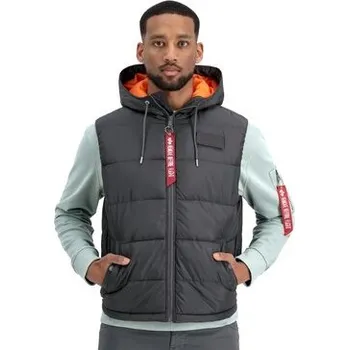 Pánská vesta Alpha Industries Vesta AI.118110-136 Šedá Slim Fit S