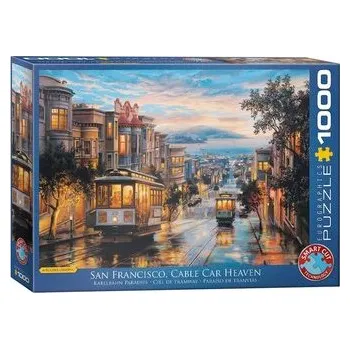 Puzzle 1000 Tramwaj w San Francisco