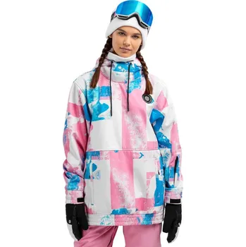 SIROKO Dámská snowboardová bunda W1-W Holi S RŮŽOVÁ