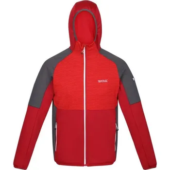 Pánská mikina REGATTA Regatta Attare pánská softshell bunda, S. FIALOVÁ|ZELENÁ|ŠEDÁ