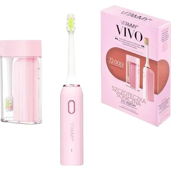 Elektrický zubní kartáček VITAMMY VIVO Pink růžový