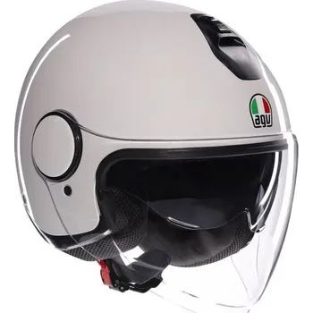 Helma na motorku AGV přilba ETERES Mono materia white - S