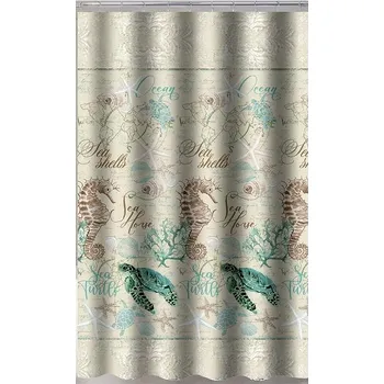 DuraHome Závěs koupelnový 180 × 200 cm PES, vzorovaný_CY_213948