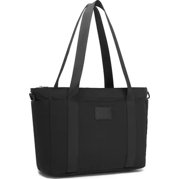 Cestovní kabelka s kapsou na notebook 15,6" Kono - černá