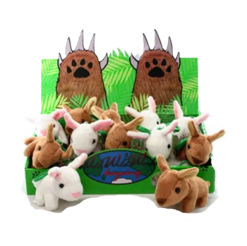 plyšák Plyšový králík klíčenka 11 cm - plyšové hračky