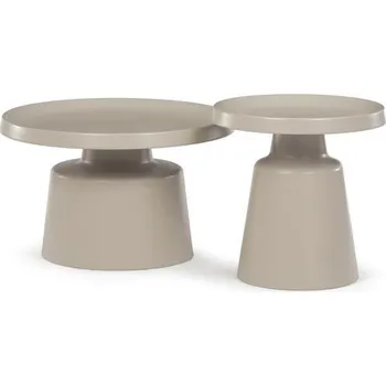 Nábytek Autronic Fado CT-F4114CSM Konferenční stolek 69x69 cm, kov, kašmír