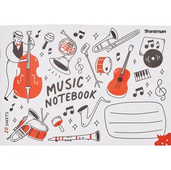 Notový sešit A5 - Music Notebook