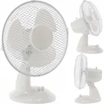 Stolní ventilátor 25W 240V bílý