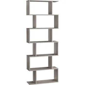 Knihovna Knihovna Vasagle Zdelia šedá