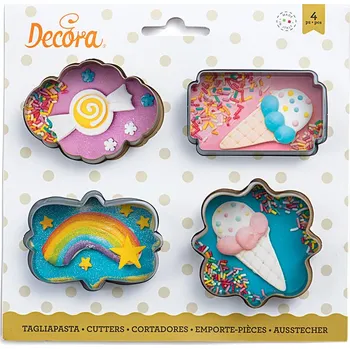 Vykrajovátko Decora Mini vyřezávací rámů 4 ks