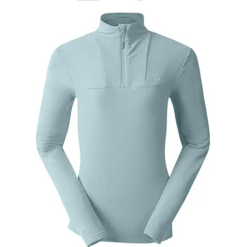 Dámské tričko Dare2b Dámská lehká mikina Torrek Overhead DWL604 aqua Velikost: 38