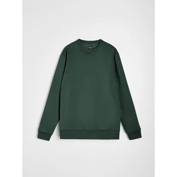 Pánská mikina Sinsay - Mikina s kulatým výstřihem - zelená - 465HL-77X - 465HL-77X-3XL