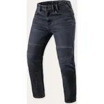 REVIT kalhoty jeans MOTO 2 TF dark blue-black used - 28