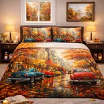 2-dílné ložní povlečení - Podzim v Londýně