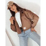 BASIC Hnědá crop bunda ISCAR