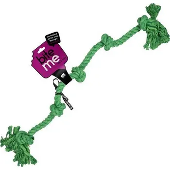Hračka pro psa EBI BITE ME Lano pro psy s 5 uzly k tahání XXXXXL 1,3m x14x12cm
