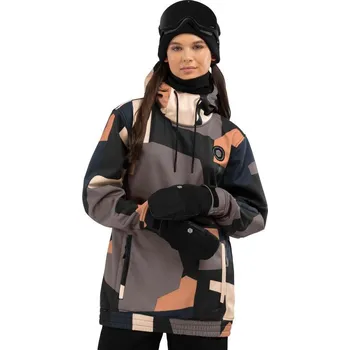 SIROKO Dámská snowboardová bunda W1-W Sandboard M ČERNÁ