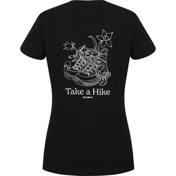 Husky Dámské bavlněné triko Tee Walker L S, black