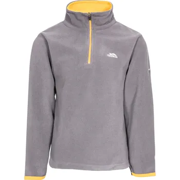 Pánská mikina TRESPASS Chlapecká mikrofleecová mikina 9 LET MODRÁ|ŠEDÁ