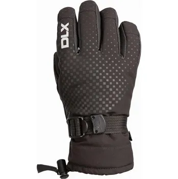 Rukavice TRESPASS Dětské zimní kožené rukavice S ČERNÁ