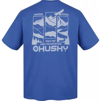 Husky Pánské bavlněné triko Tee View M M, blue