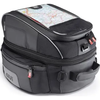 Zavazadlo na motocykl GIVI XS306Y tankruksak "TANKLOCK" s objímkou na nádrž, černý, objem 25 l., od 2024