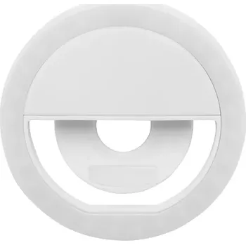 Selfie tyč Radiance Selfie kroužek RABS - bílá - AP864096-01