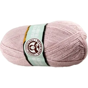 Příze Super baby 124 pudrová