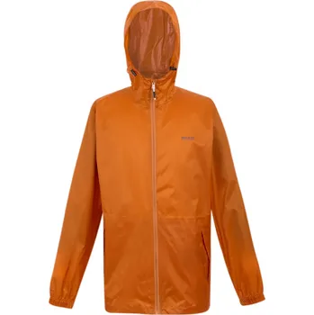 Pánská móda REGATTA Pánská nepromokavá bunda ORANŽOVÁ|ŽLUTÁ