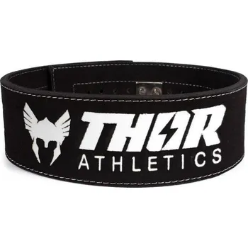 THOR ATHLETICS Bederní pás s rychlým klipem XS BÍLÁ|ČERNÁ