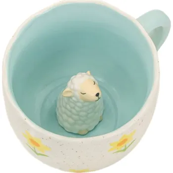 Modrý/krémový porcelánový hrnek 350 ml Surprise Sheep – Sass & Belle ID_1769348