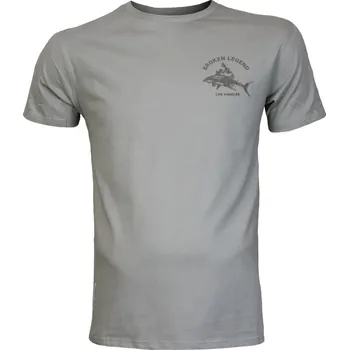 Pánské tričko YAKUZA Tričko Broken Legend 200 stříbrné - L