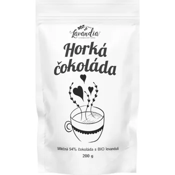 Čokoláda Lavandia Horká čokoláda s levandulí Lahodný zážitek pro Vaše chuťové pohárky