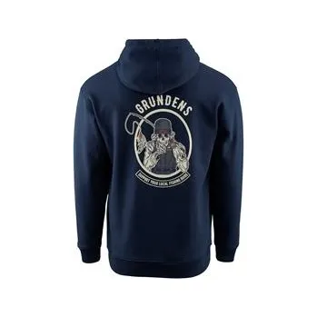 Pánská mikina Grundéns Displacement DWR Hoodie SL Guides Dark Navy Velikost: M