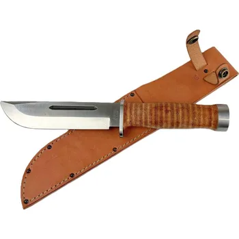 lovecký nůž KKnives JAROMÍR KOTĚRA Nůž KKnives Cattaraugus - kožené pouzdro