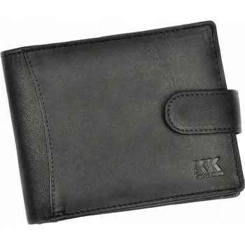 Peněženka Money Kepper pánská horizontální peněženka z pravé kůže, přihrádky, 2 kapsy