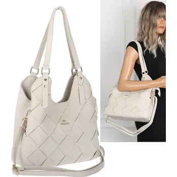 Kabelka CHARRO kabelka eko kůže béžová