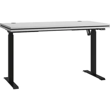 Psací stůl Výškově nastavitelný psací stůl Malta 161 světle-šedý, elektrická regulace výšky