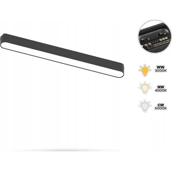 Lištový reflektor Automat-on 1 x 50 W, 0,33 m