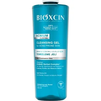 Čistící gel Bioxcin Čisticí gel na obličej pro vyrovnávání kožního mazu 500ml