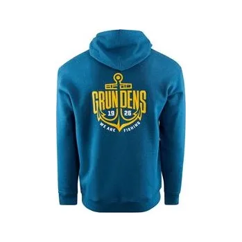 Pánská mikina Grundéns Displacement DWR Hoodie Anchor Navy Heather Velikost: 3XL
