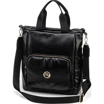 Kabelka Maggio shopper kabelka eko kůže černá