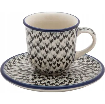 Šálek Ceramika Artystyczna Bolesławiec vzor 2298 Cibulkářský dekor 60 ml 1 ks