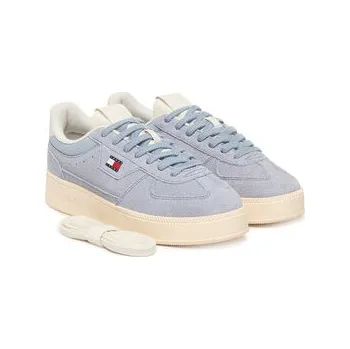 Dámské tenisky Tommy Hilfiger Sneakersy The Greenwich Edge Max Suede EN0EN02989 Modrá 42