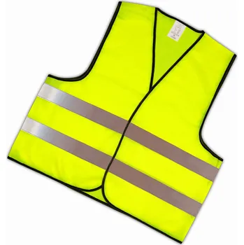 Reflexní vesta pro dospělé žlutá EN ISO 20471:2013