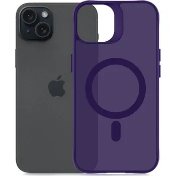 3mk HARDY Hazy MagCase na Apple iPhone 15 fialový