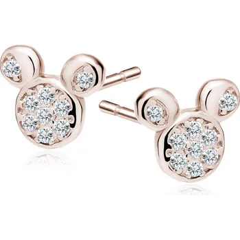 Náušnice Olivie Stříbrné náušnice ROSE MOUSE 4204 Ag 925; ≤1,3 g.