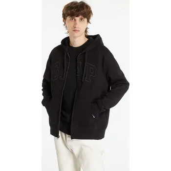 Pánská mikina Mikina GAP V-Heritage Logo Fz True Black L