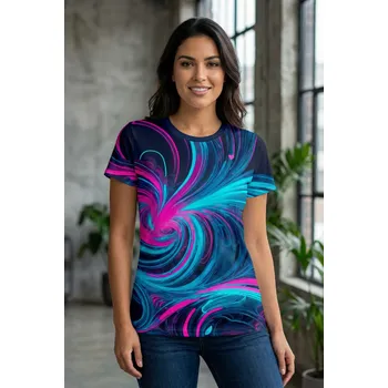 Dámské tričko UTOPY Dámské sportovní tričko neon vortex Velikost: XS