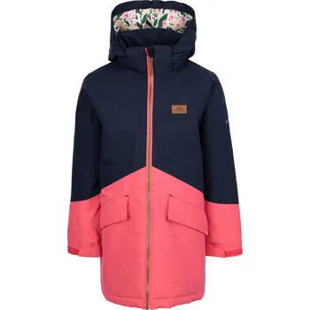 Chlapecká bunda TRESPASS Dětská nepromokavá bunda s kapucí 5-6 LET RŮŽOVÁ